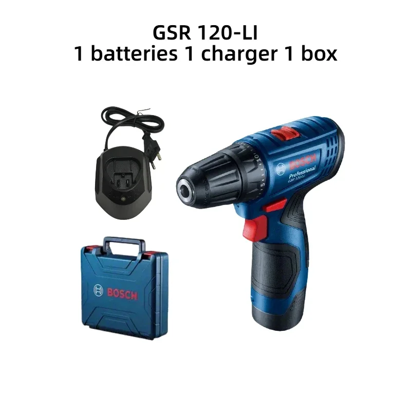 Power Tools Impact - Bosch GSR120-LI Bor Listrik 12V Profesional