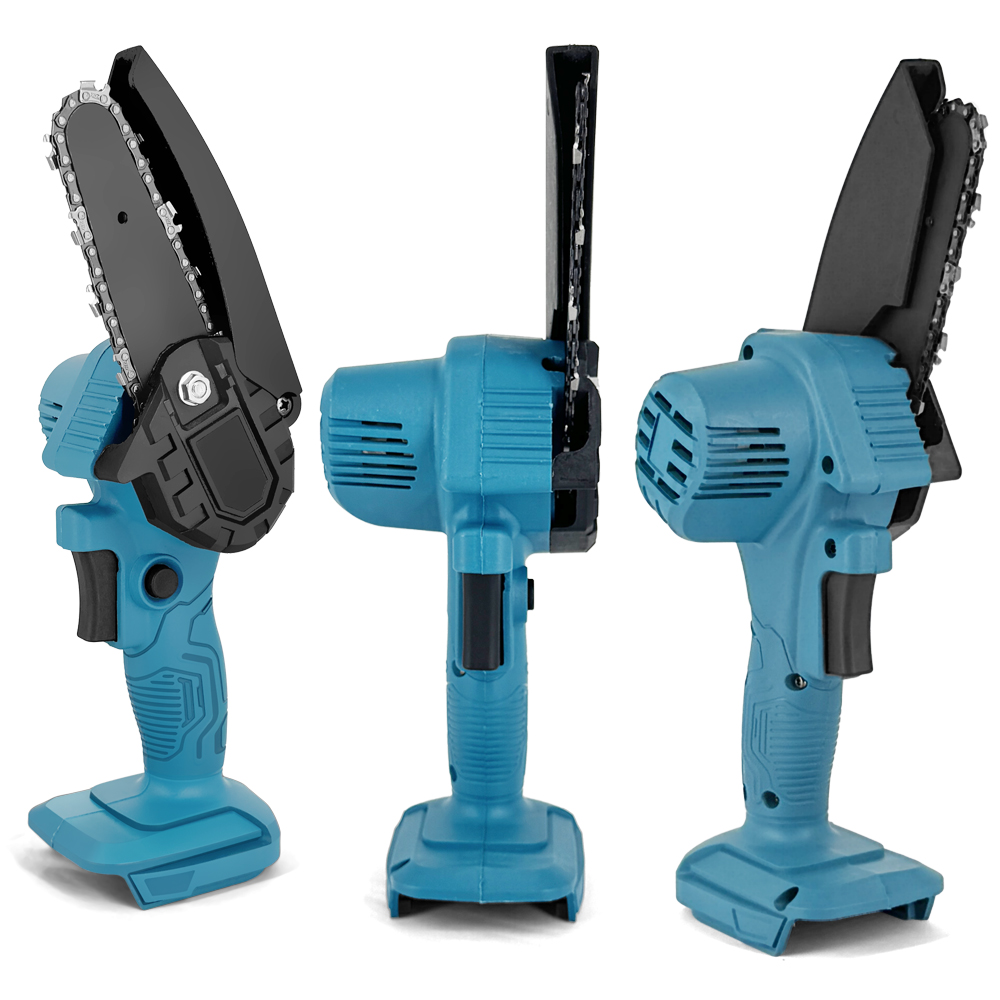 Power Tools For Woodworking - Gergaji Rantai Tanpa Kabel 4/6 Inci,