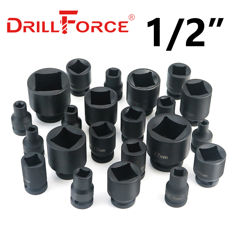 Power Tools Pneumatic - Drillforce 5-30mm Impact Wrench soket persegi