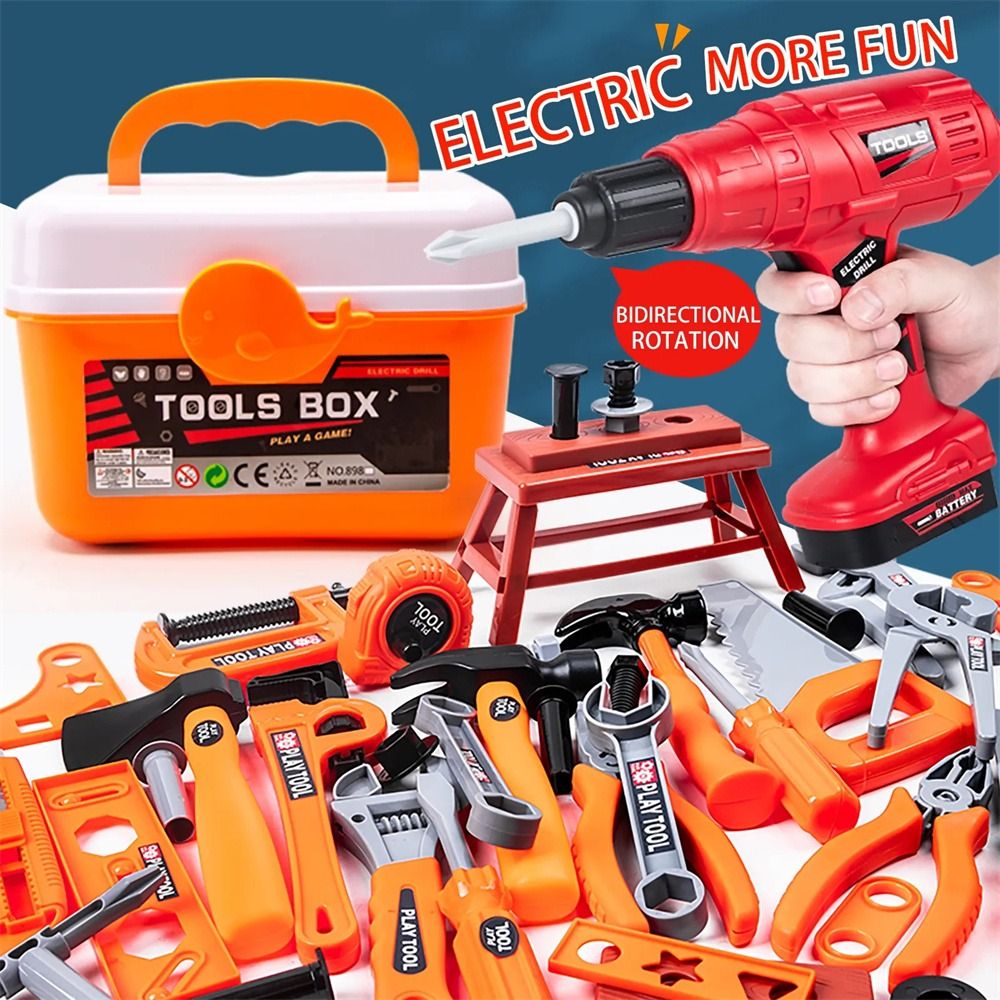 Power Tools And Engineering - Alat Perbaikan Bor Mainan Elektrik, Mainan