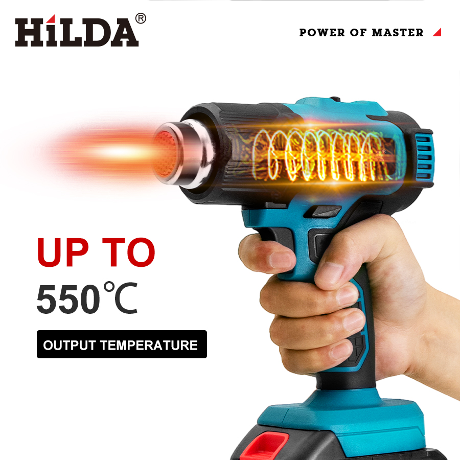 Power Tools Pink - HILDA Pistol Udara Panas Genggam Suhu