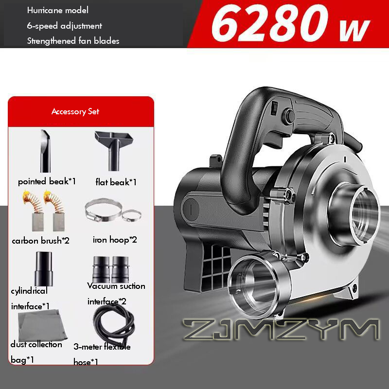 Power Tools Vacuum - 6280W 3M-6M-8M Penghisap Debu Industri Daya