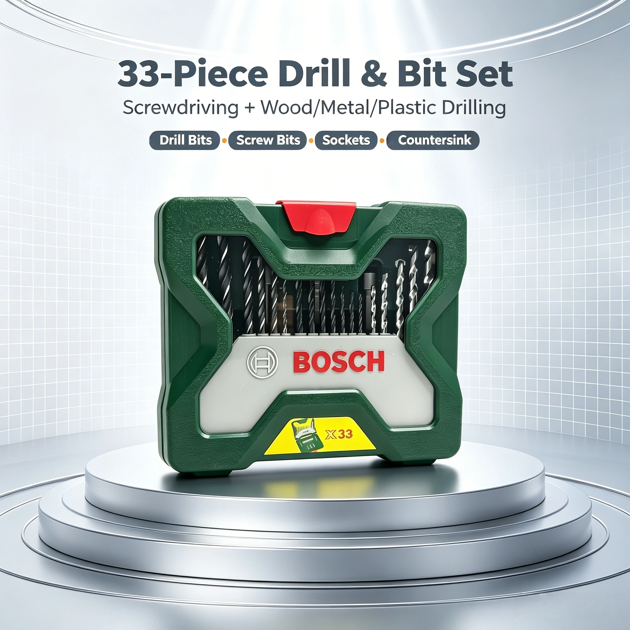 Power Tools Impact - Mata Bor BOSCH x33 untuk Bor