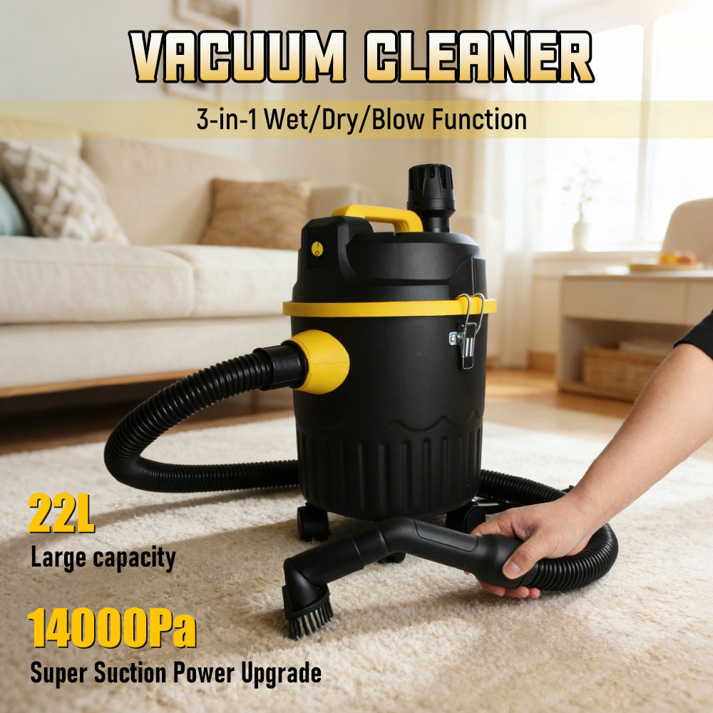 Power Tools Vacuum - Penyedot Debu Basah dan Kering 22L