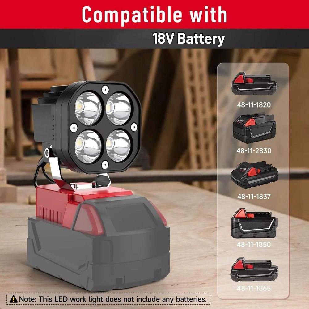 Lampu Kerja 6500K, 6000LM untu - Power Tools Construction ulasan dan harga