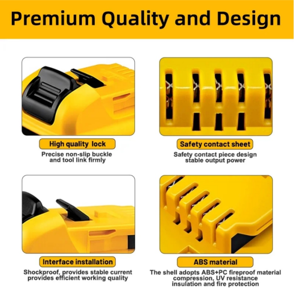 Baterai lithium-ion DEWALT asl - Dewalt Power Tools Xr ulasan dan harga