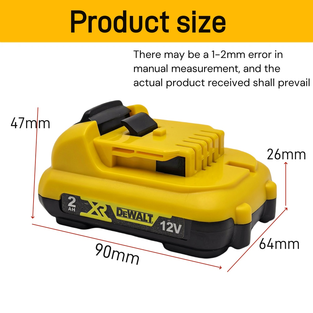 Baterai lithium-ion DEWALT asl - Dewalt Power Tools Xr ulasan dan harga