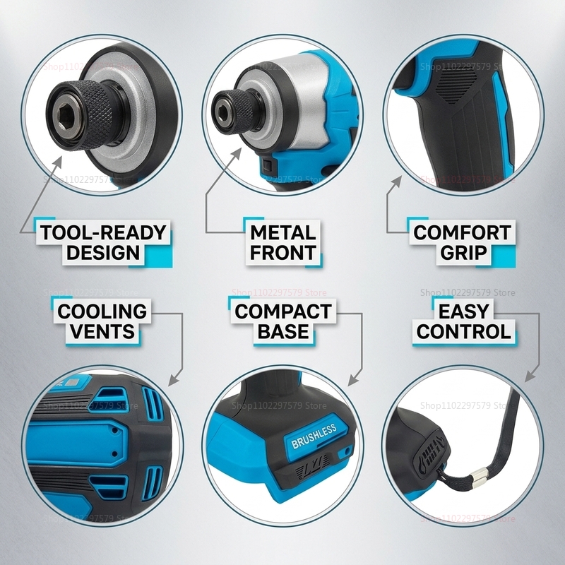 Alat Listrik Tanpa Kabel Brush - Power Tools Construction ulasan dan harga