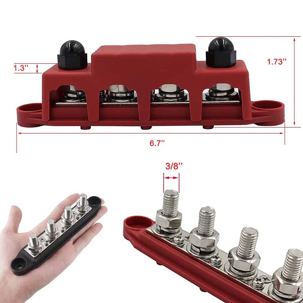 Distributor Daya Blok Terminal - Power Tools Red ulasan dan harga