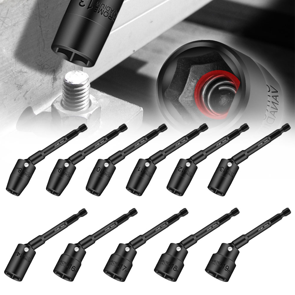 1 Buah 100Mm Soket Hex H8-H19  - Power Tools Underwater ulasan dan harga