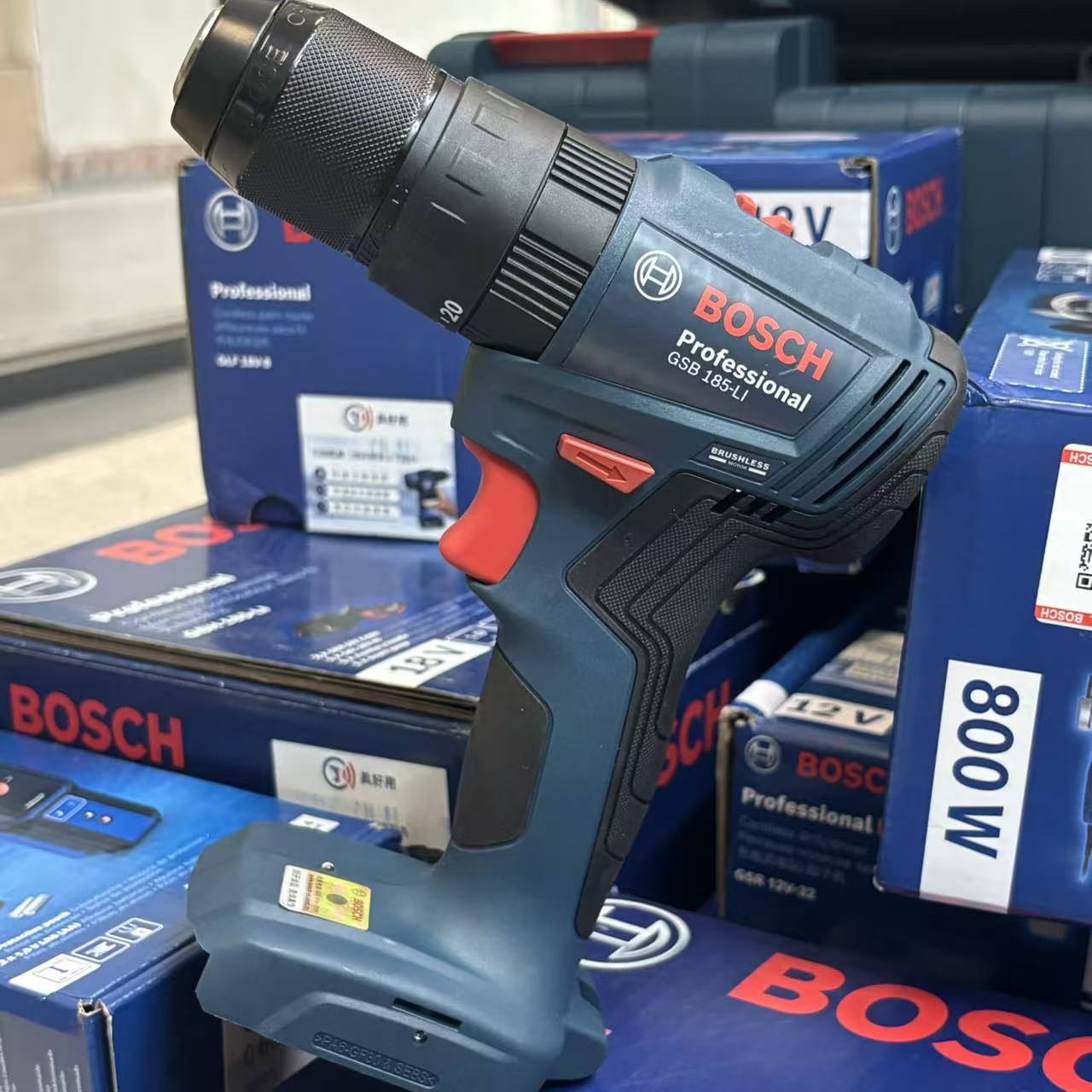BOSCH GSB 185-LI Bor Impak Tan - Power Tools Impact ulasan dan harga