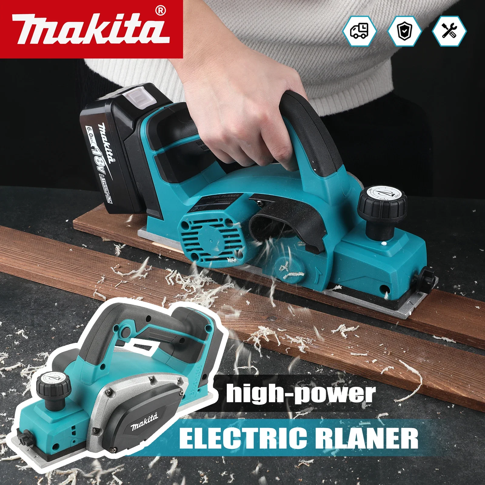 DKP180 Mesin Serut Listrik Tan - Power Tools For Woodworking ulasan dan harga