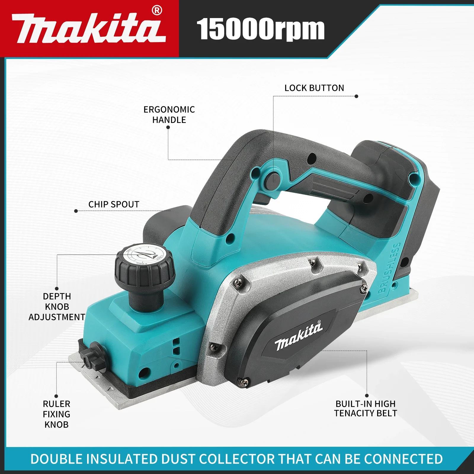 DKP180 Mesin Serut Listrik Tan - Power Tools For Woodworking ulasan dan harga