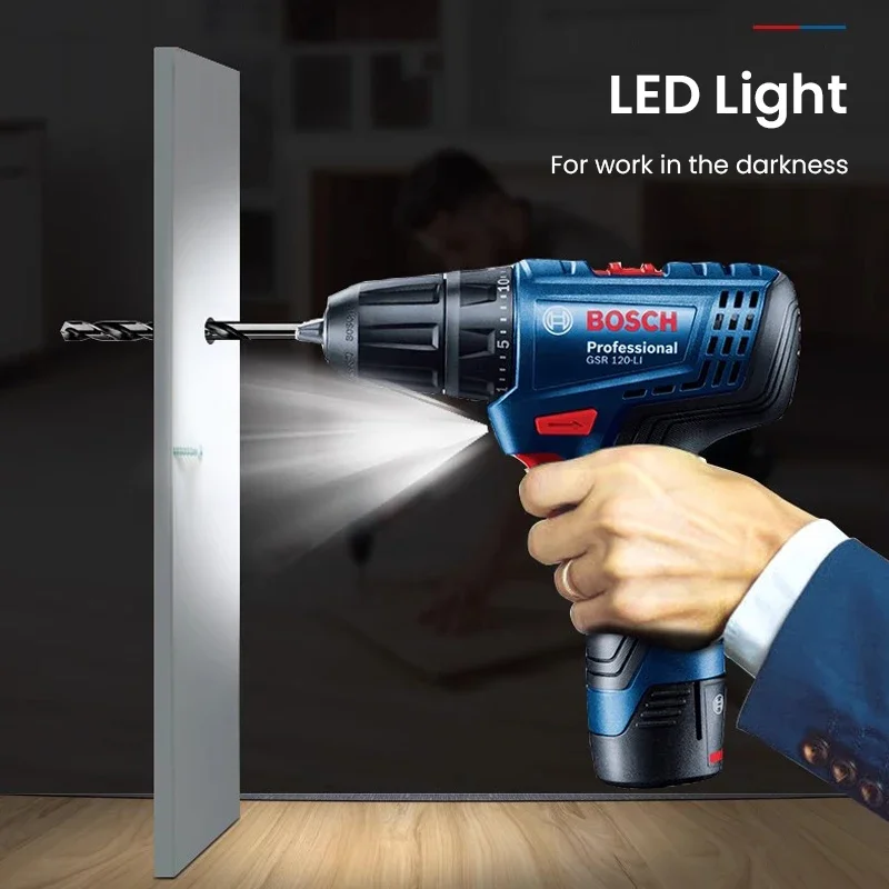 Bosch GSR120-LI Bor Listrik 12 - Power Tools Impact ulasan dan harga