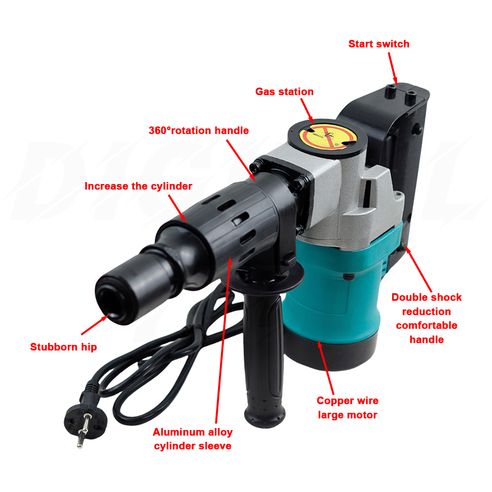 Bor palu listrik tugas berat 1 - Power Tools Construction ulasan dan harga