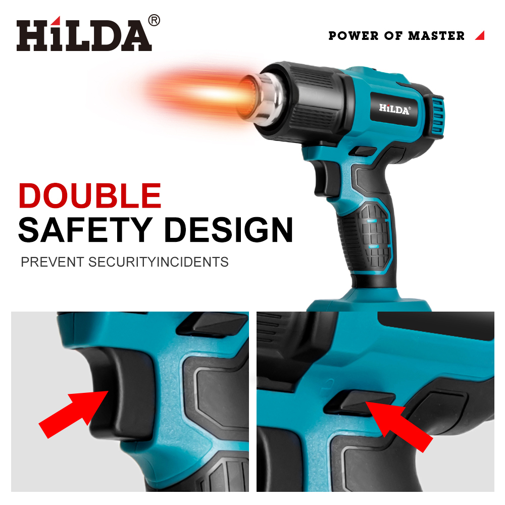 HILDA Pistol Udara Panas Gengg - Power Tools Pink ulasan dan harga