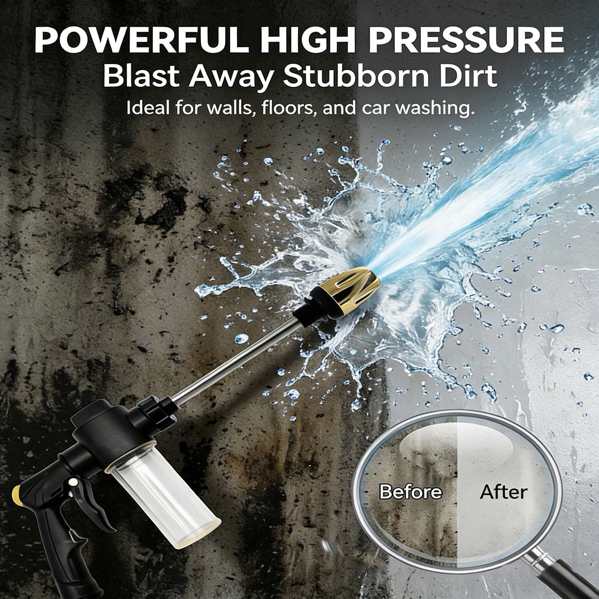 Pistol Air Cuci Mobil Tekanan  - Power Tools And Engineering ulasan dan harga