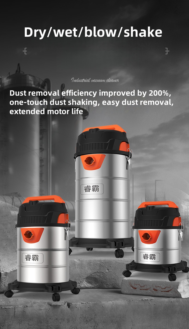 Penyedot Debu Basah dan Kering - Power Tools Vacuum ulasan dan harga