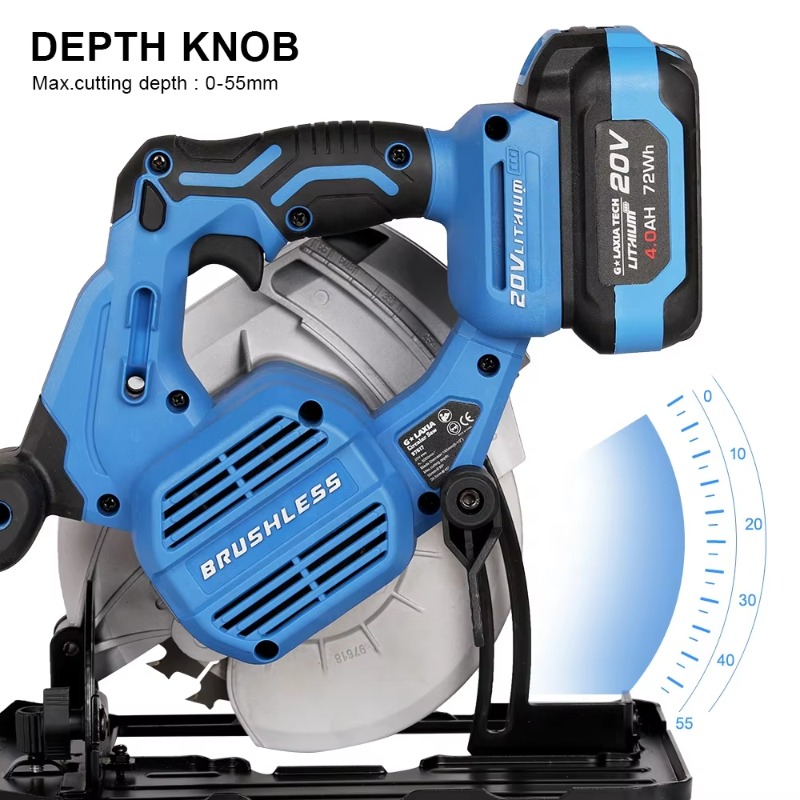 Gergaji Bundar Tanpa Kabel Gen - Power Tools Machine ulasan dan harga
