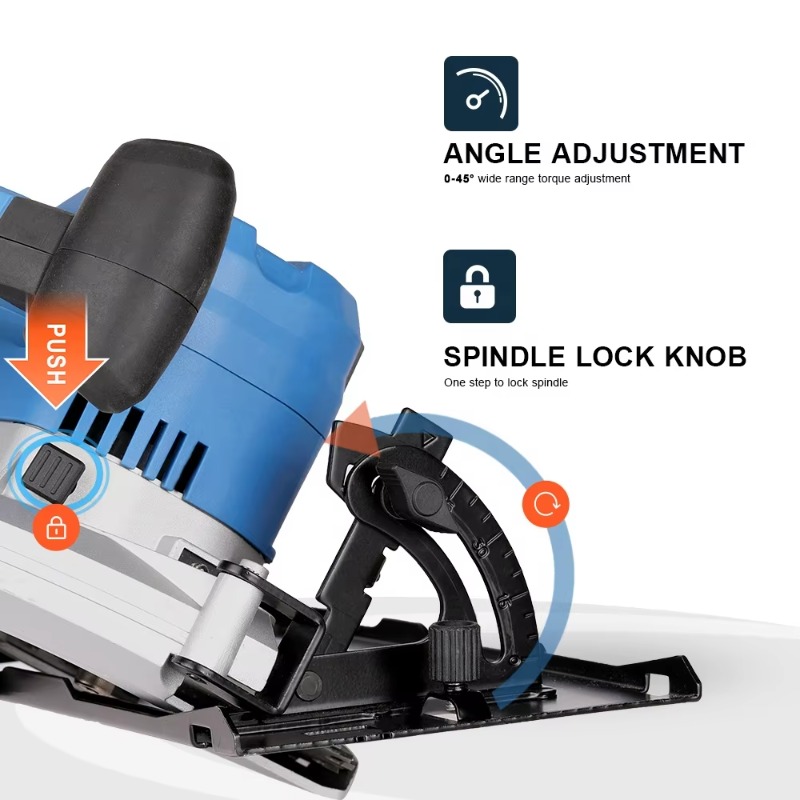 Gergaji Bundar Tanpa Kabel Gen - Power Tools Machine ulasan dan harga