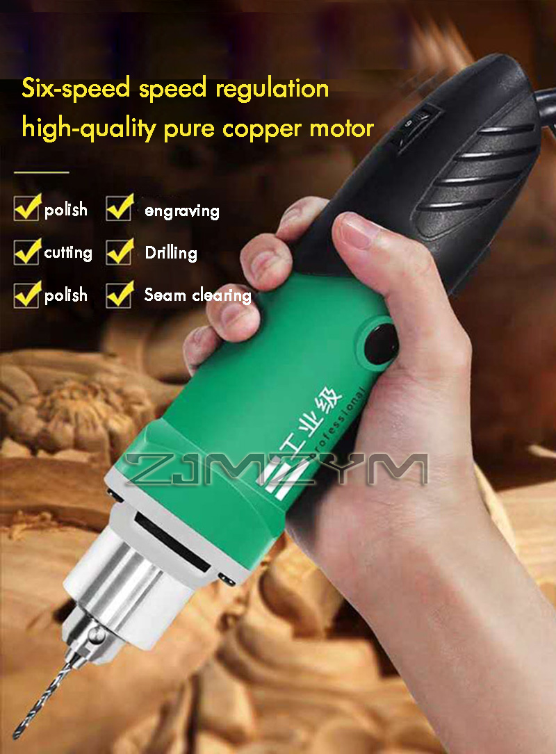 Mesin Ukir Kayu Listrik 6-Posi - Power Tools Brand ulasan dan harga