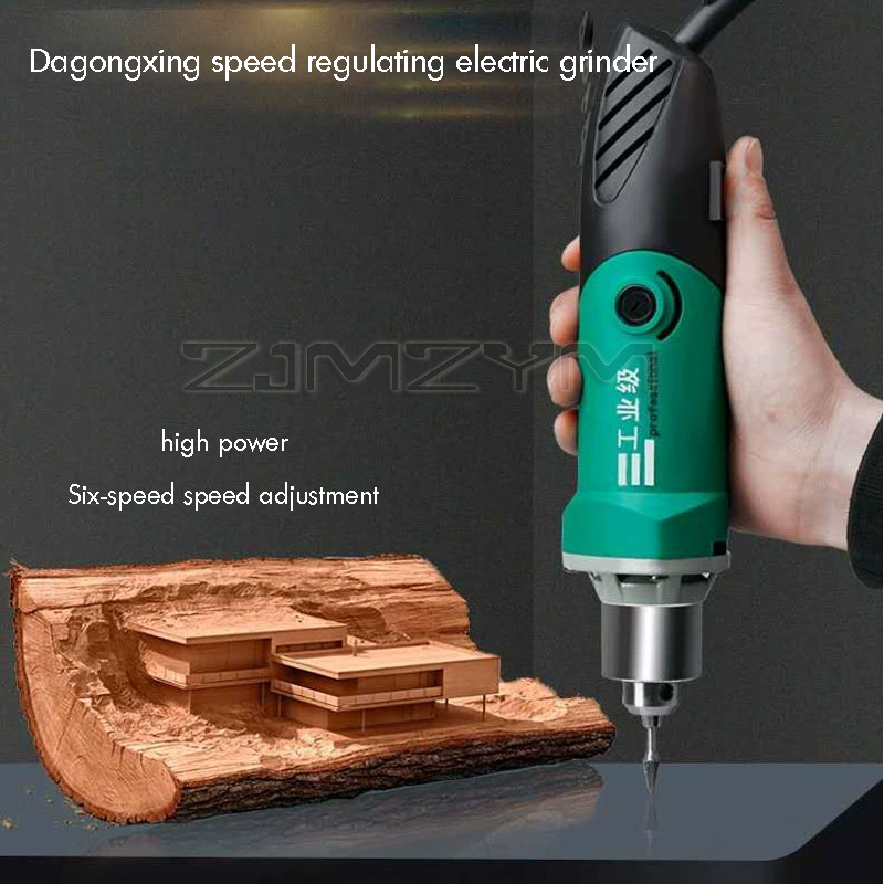 Mesin Ukir Kayu Listrik 6-Posi - Power Tools Brand ulasan dan harga