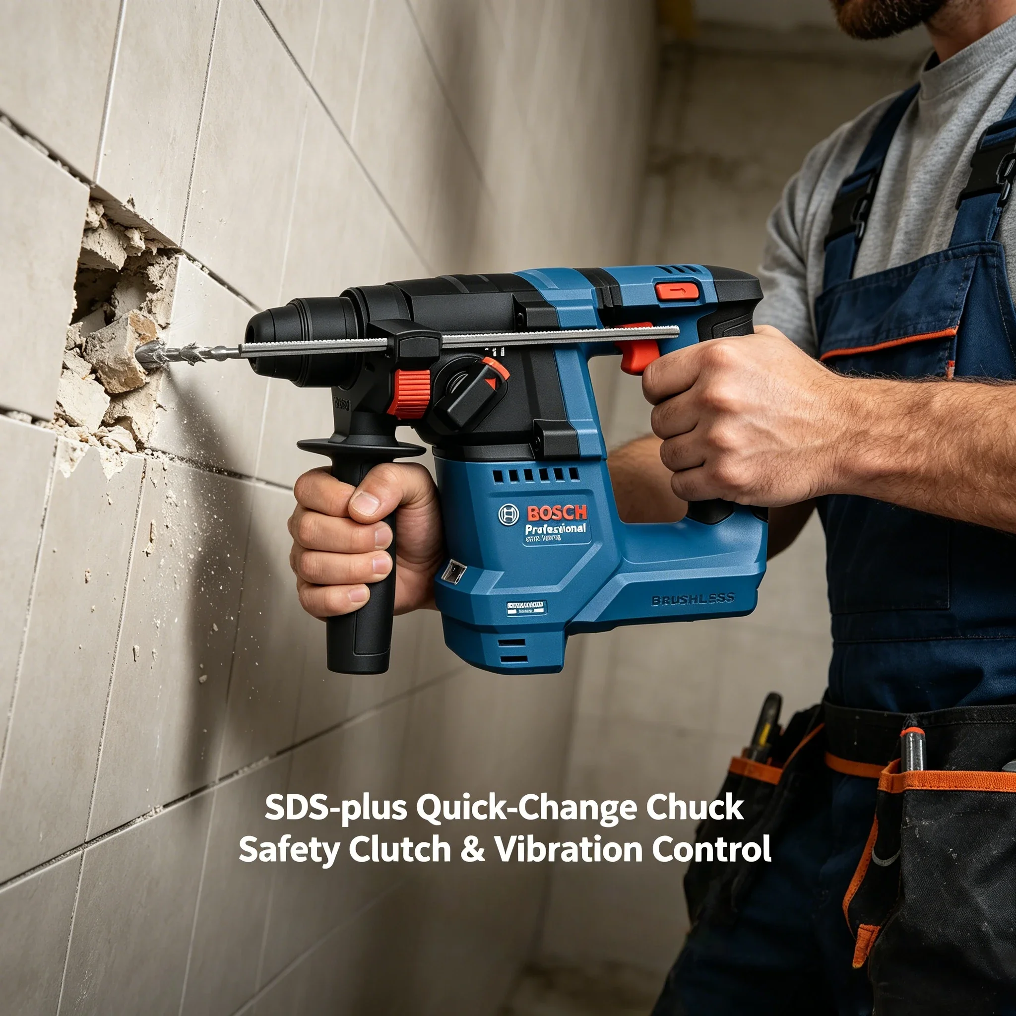 Bosch GBH 18V-18, Bor Palu Put - Power Tools Impact ulasan dan harga