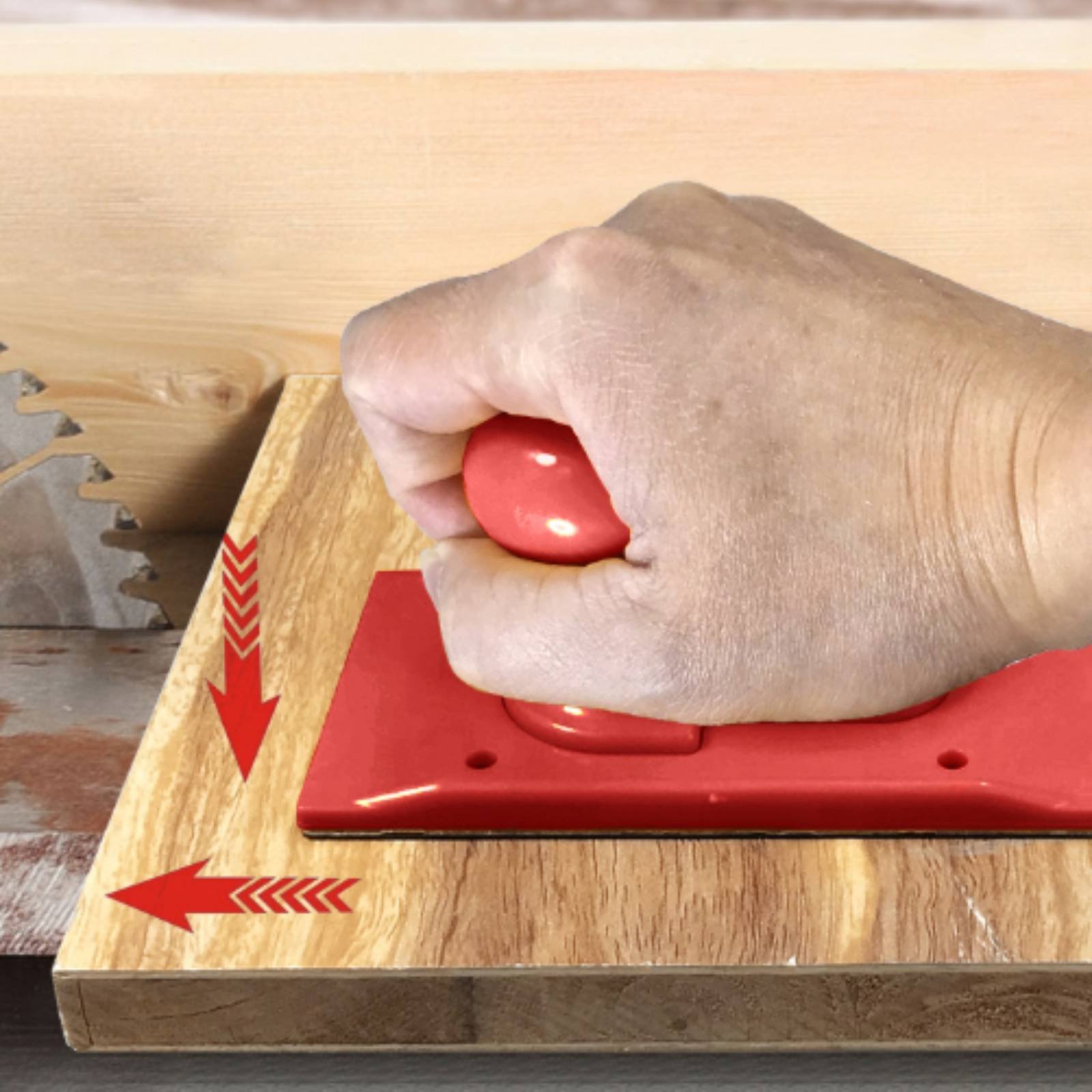 2 Buah Blok Dorong untuk Pertu - Power Tools For Woodworking ulasan dan harga