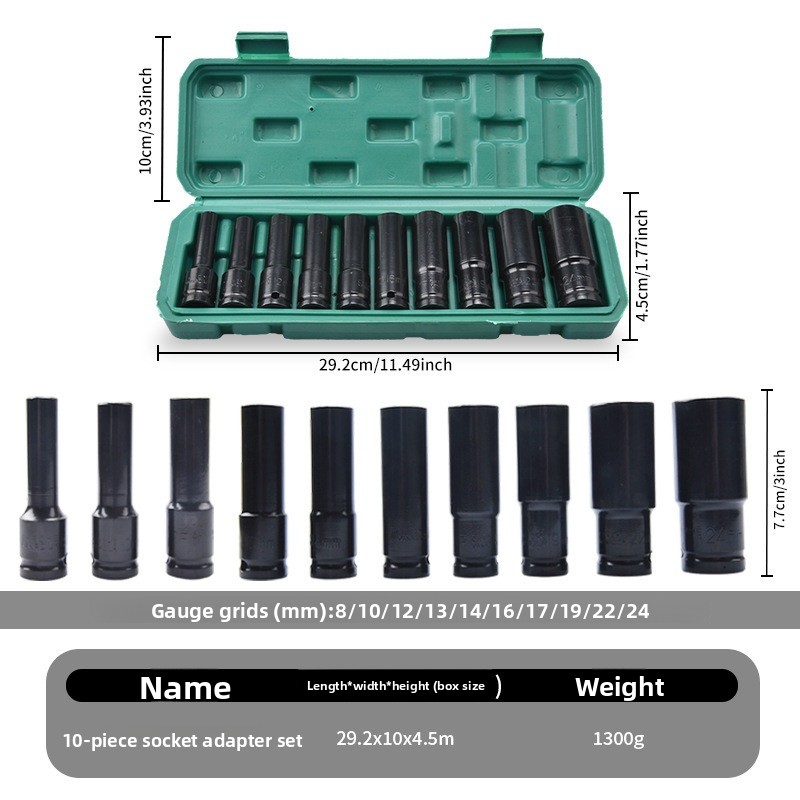 Set Soket Impak Metrik Univers - Power Tools Pneumatic ulasan dan harga