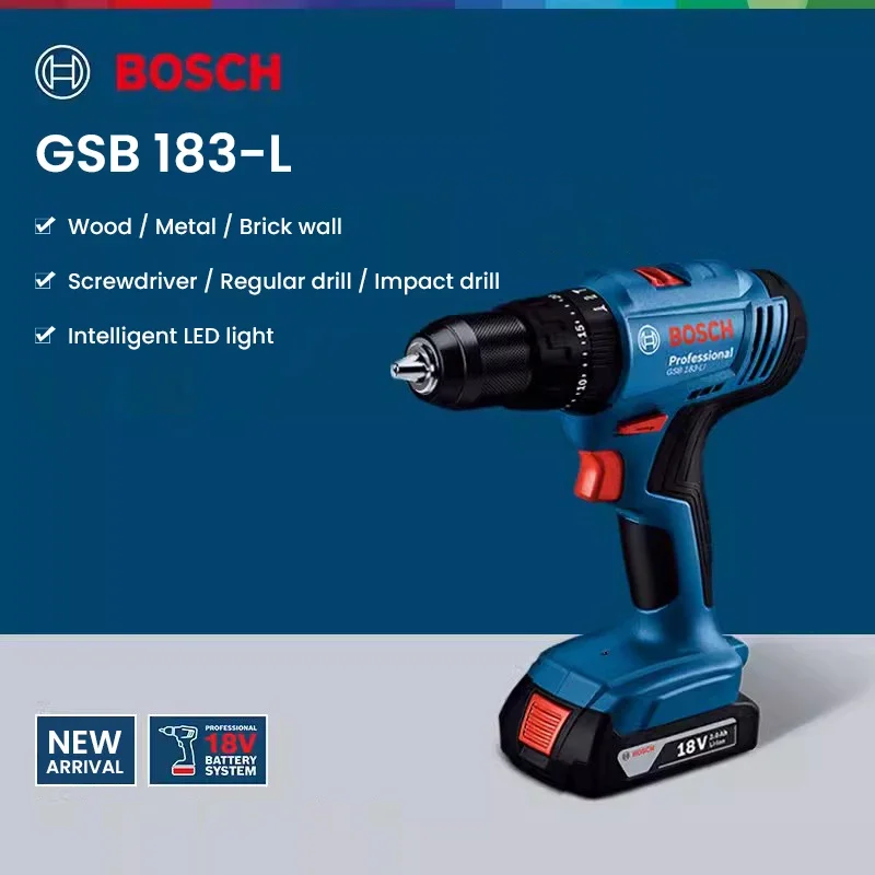 Bosch GSB183-LI Bor Listrik Ob - Power Tools Impact ulasan dan harga