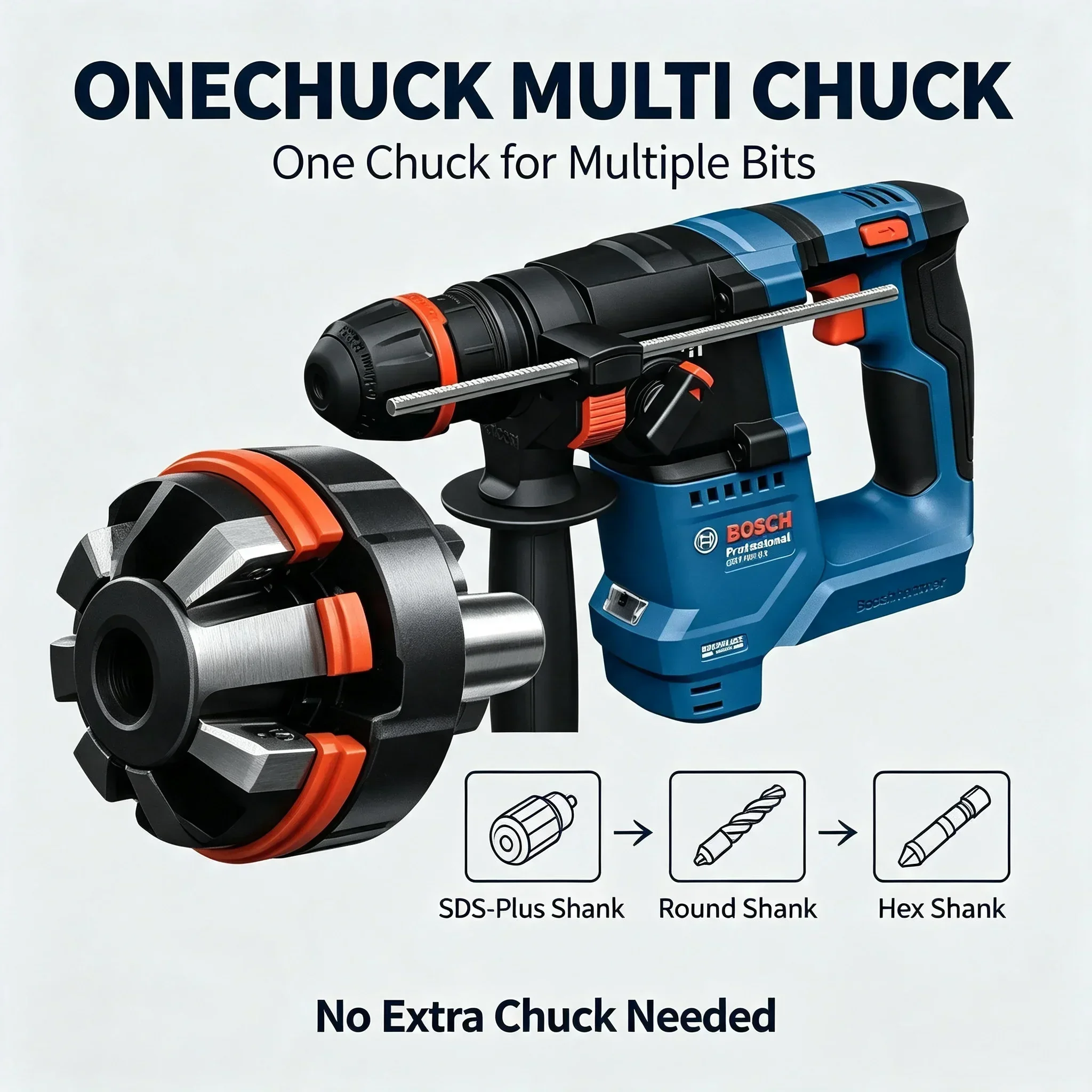 Bosch GBH 18V-18X Bor Palu Tan - Power Tools Impact ulasan dan harga