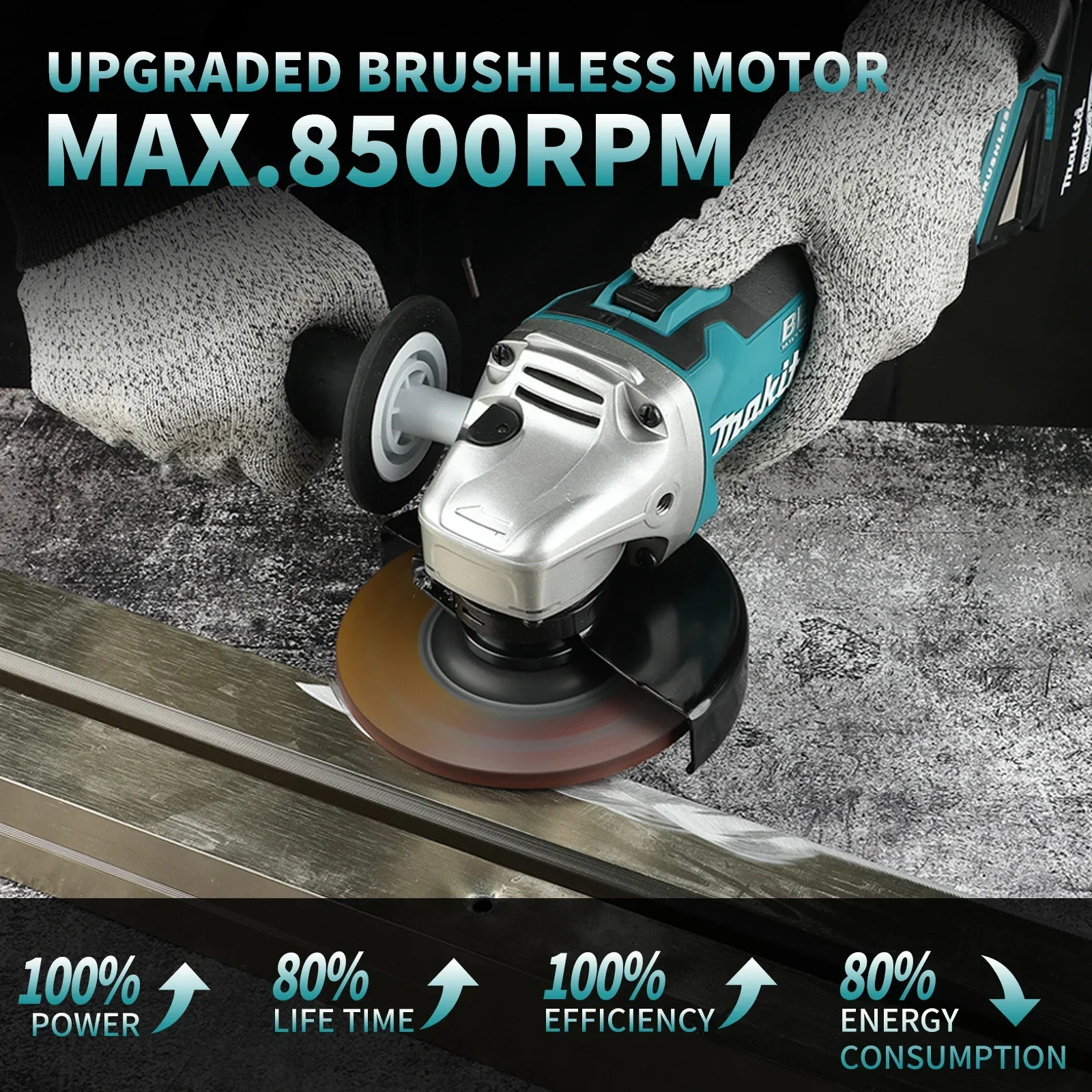 Untuk Gerinda Tanpa Sikat Maki - Power Tools Construction ulasan dan harga